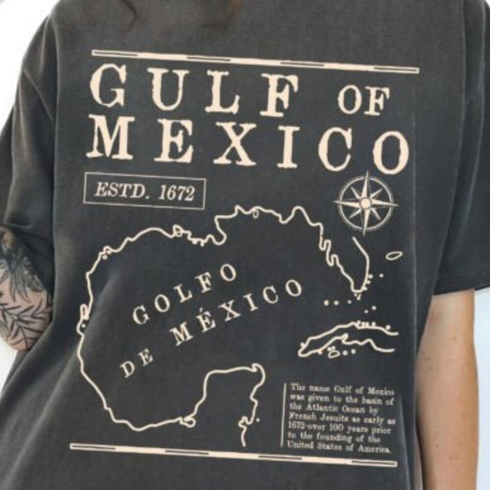 Gulf of Mexico Graphic Tee - Black